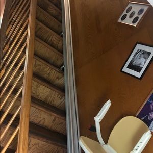 Stair way lift chair